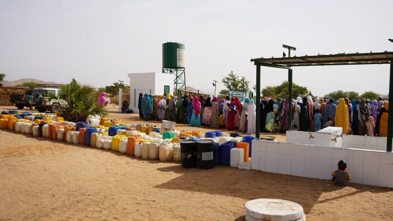 مشروع توفير المياه الصالحة للشرب في جمهورية تشاد