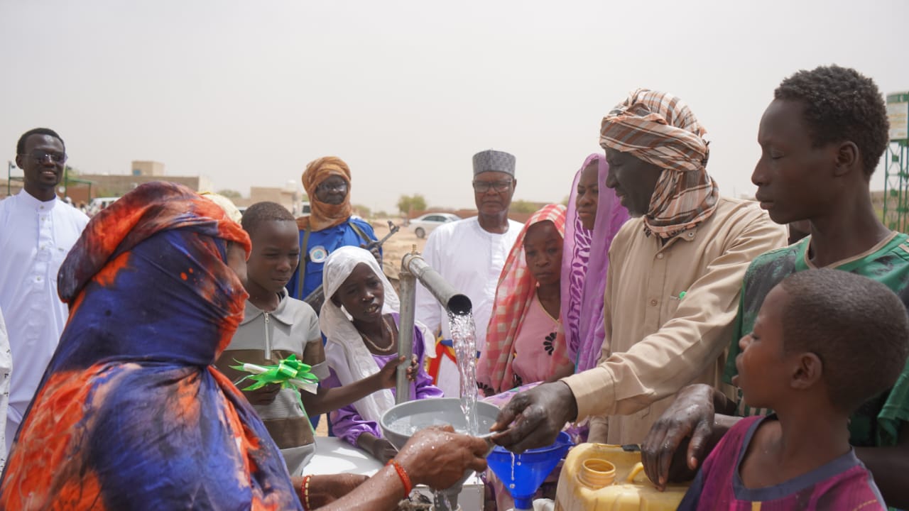 مشروع توفير المياه الصالحة للشرب في جمهورية تشاد