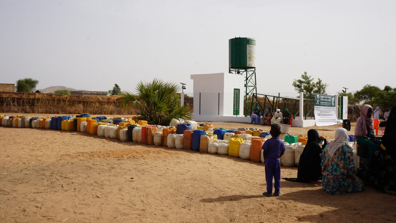 مشروع توفير المياه الصالحة للشرب في جمهورية تشاد