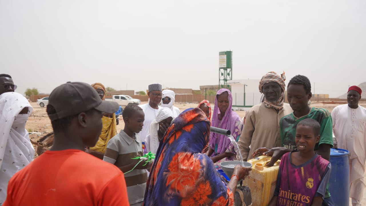 مشروع توفير المياه الصالحة للشرب في جمهورية تشاد